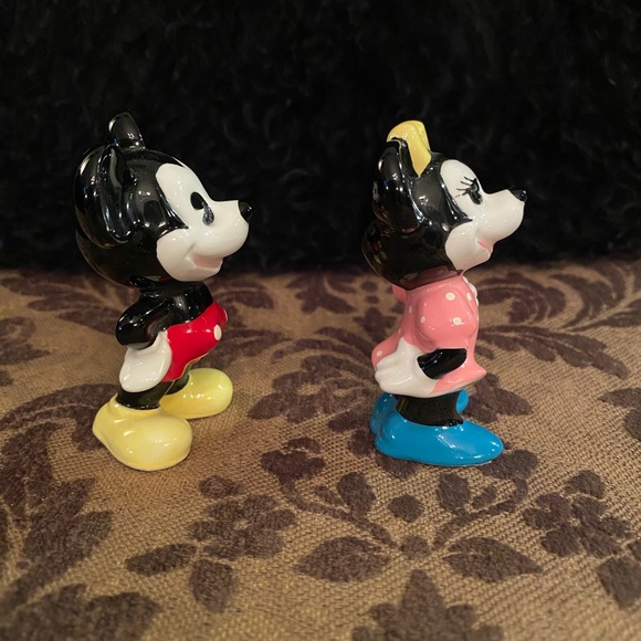 Vintage Mickey & Minnie Mouse 3" Figurines - Picture 4 of 5